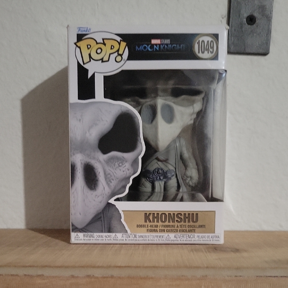 Funko Pop! Khonshu Figure - White and Gray